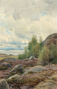 In The Archipelago by Berndt Adolf Lindholm