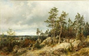 Landscape From Helsinki by Berndt Adolf Lindholm