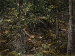 Valoa Metsassa by Berndt Adolf Lindholm