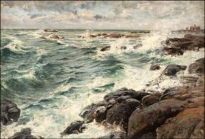 Saaristomokki by Berndt Adolf Lindholm