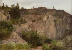 Kallioita - Klippor by Berndt Adolf Lindholm