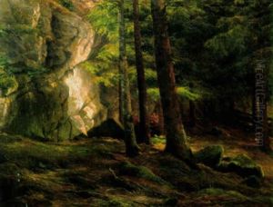 Valoa Metsassa by Berndt Adolf Lindholm