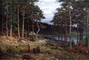 Strandskog by Berndt Adolf Lindholm
