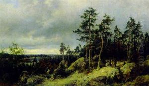 Maisema Helsingin Ulkopuolelta by Berndt Adolf Lindholm