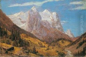 Zugspitze Und Kramer Im Loisachtal