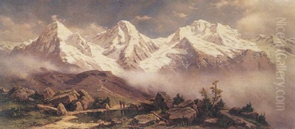 Eiger, Monch Und Jungfrau - view 1