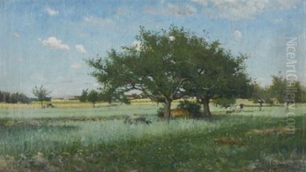 Sommarlandskap, Barbizon - view 1
