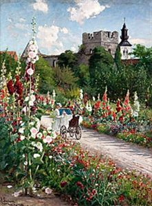 Stockrosallen, Visby