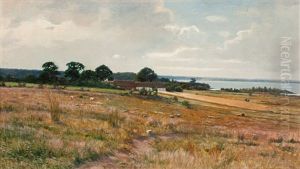 Skanskt Landskap by Axel Hjalmar Lindqvist