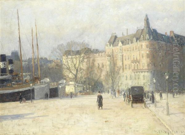 Spring Stroll, Nybroplan - view 1