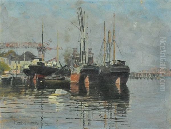 Boatyard, Sydney Harbour - view 1