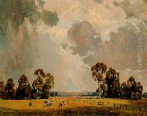 Pastoral by Perceval Charles (Percy) Lindsay