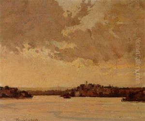 Sydney Harbour by Perceval Charles (Percy) Lindsay
