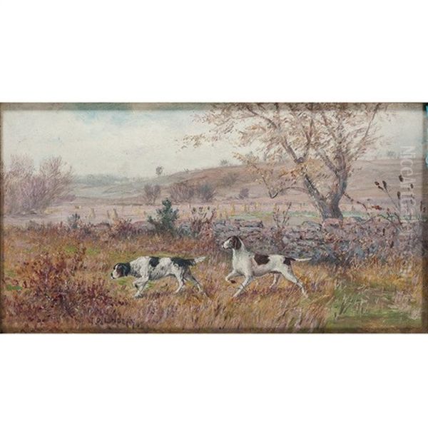 Settlers In A Fall Landscape - view 1
