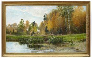 Septemberdag by Arvid Mauritz Lindstroem