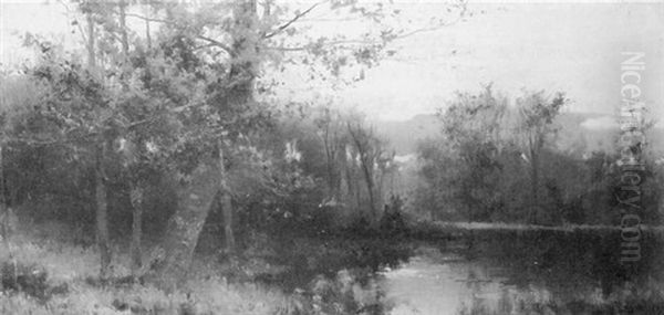 Wooded Lakescene - view 1