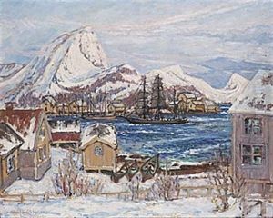 Skraavens Fran Mitt Fonster by Rikard Lindstroem