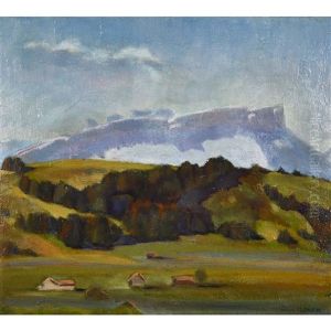 Appenzeller Landschaft Im Seealpgebiet by Carl August Liner