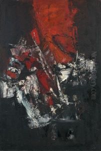 Composition Abstraite by Carl August Liner