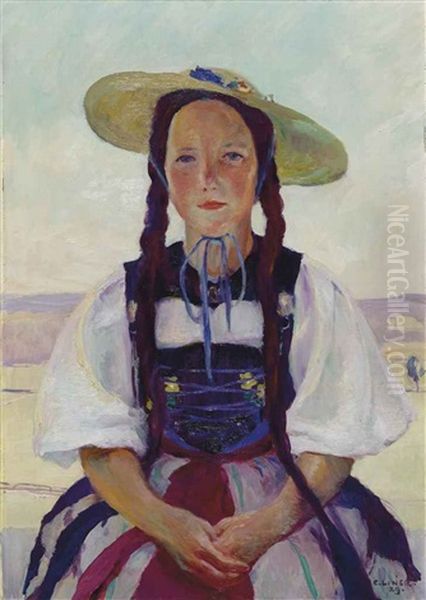 Madchen In Aargauertracht - view 1