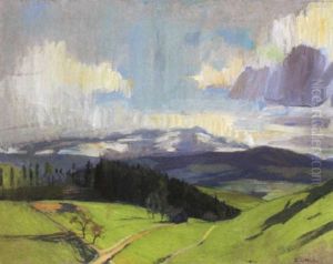 Fruhlingslandschaft (blick Gegen Den Alpstein)