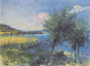 Bodenseelandschaft by Carl August Liner