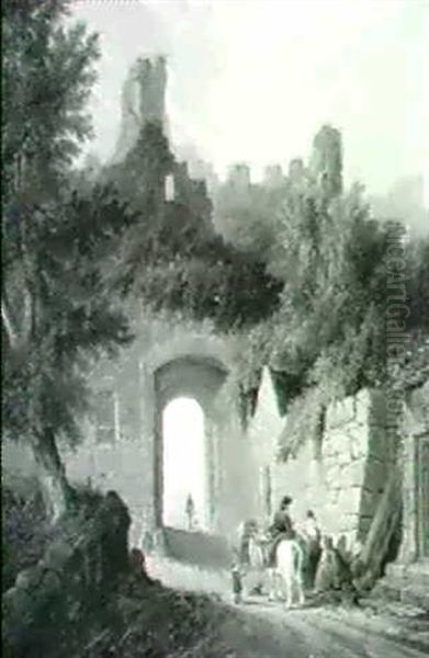 Conway Castle, North Wales - view 1