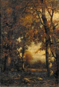 Clearing In The Forest by Charles Linford