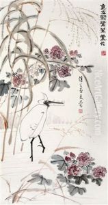 Bird And Flowers