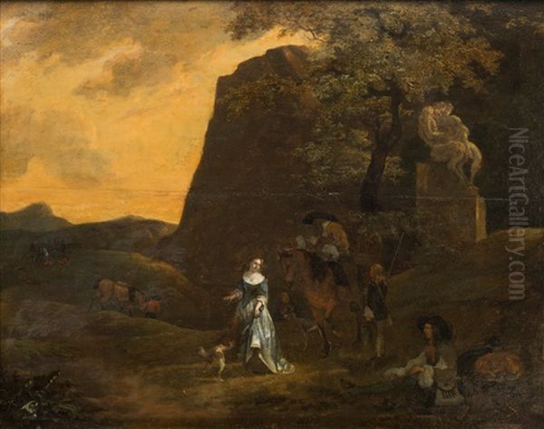 Resting Riders - view 1