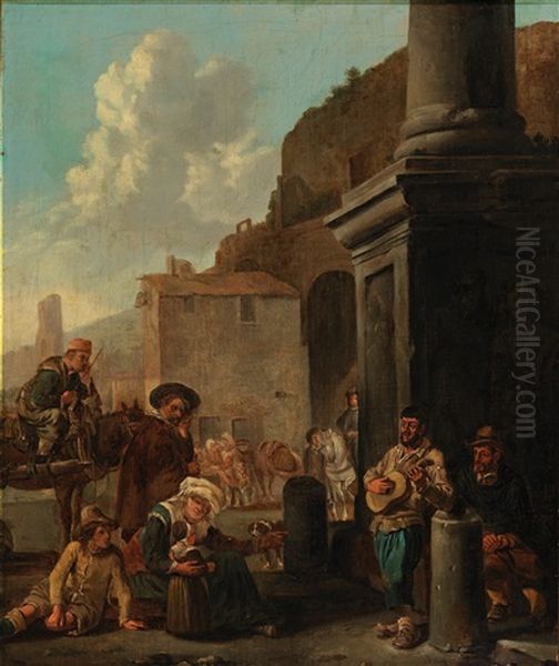 Roman Musicians - view 1