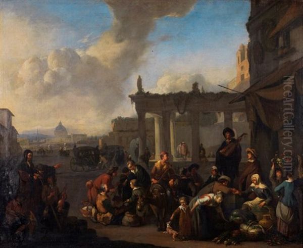 Scene De Marche A Rome - view 1