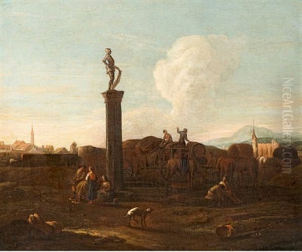 Am Brunnen - view 1