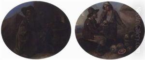 Le Repos Du Soldat by Johannes Lingelbach