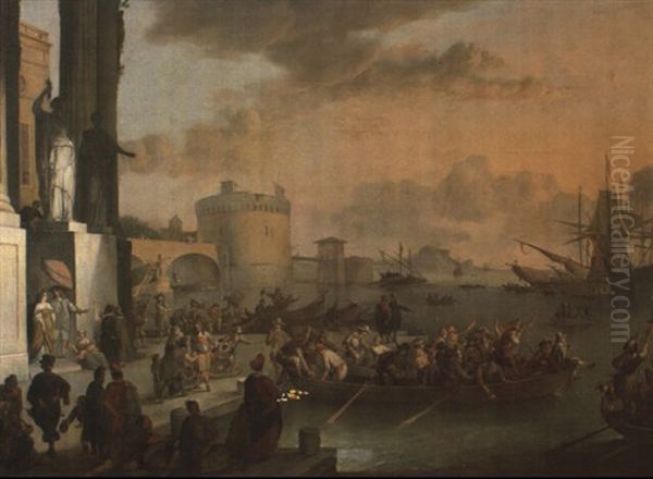 Vue D'un Port Anime En Mediterranee - view 1