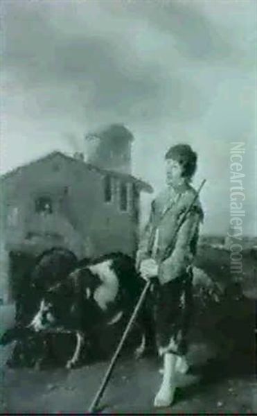 Der Verlorene Sohn Hutet Die Schweine - view 1