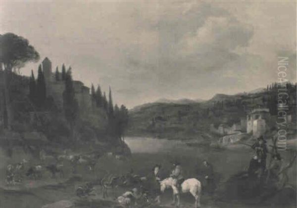 Vue Du Tibre - view 1