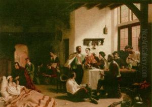 Soldiers Resting In An Inn