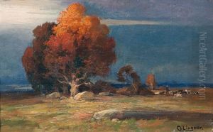 Heidelandschaft by Otto Theodore Gustav Lingner