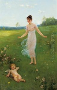 Fruhlingserwachen by Otto Theodore Gustav Lingner