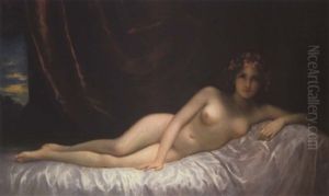 Liegender Frauenakt by Otto Theodore Gustav Lingner