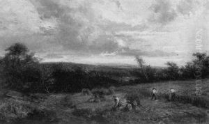 The Harvesters by James Thomas Linnell