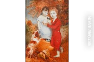 The New Puppy by John Linnell