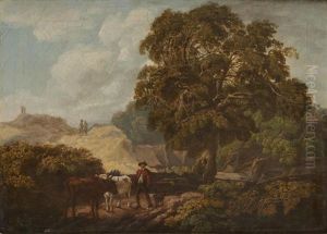Scene Pastorale by John Linnell