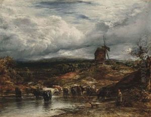 The Windmill by John Linnell