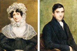 Portrait Of Mr. Bolding (+ Portrait Of Mrs. Bolding; Pair)
