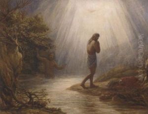 The Baptism Of Christ by John Linnell