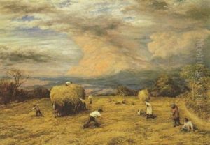 The Barley Field by John Linnell