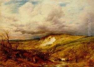 A Surrey Chalkpit by John Linnell
