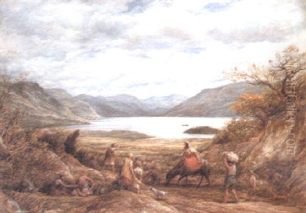 The Departure Of The Emigrants - view 1
